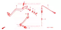 PEDALE pour Honda XR 250 MOTARD SPECIAL de 2005