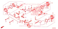 CLIGNOTANT pour Honda SHADOW VT 750 AERO de 2014