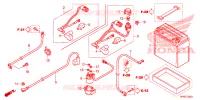 BATTERIE pour Honda FOURTRAX 420 RANCHER 2X4 BASE de 2013