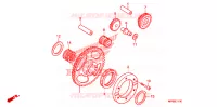 ROUE LIBRE DE DEMARREUR pour Honda XR 650 L de 2010