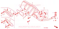 SILENCIEUX D'ECHAPPEMENT pour Honda SCV 100 ACTIVA -2ID- de 2005