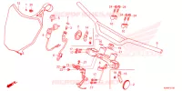GUIDON   TE DE FOURCHE pour Honda CRF 250 F de 2021