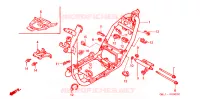 CADRE pour Honda 50 LIVE DIO ZX de 1997