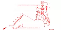 RESERVOIR D'HUILE pour Honda 50 LIVE DIO ZX de 1997