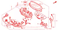 COMPTEUR pour Honda 50 LIVE DIO ZX SPECIAL de 1997