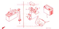 BATTERIE pour Honda TACT 50 STAND-UP de 1994