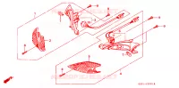CLIGNOTANT AVANT pour Honda TACT 50 STAND-UP de 1994