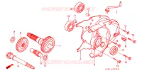 BOITE DE VITESSES pour Honda TACT 50 STAND-UP de 1994