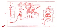 CARBURATEUR pour Honda TACT 50 STAND-UP de 1994