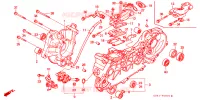 CARTER MOTEUR   POMPE A HUILE pour Honda TACT 50 STAND-UP de 1994