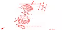CULASSE   CYLINDRE pour Honda TACT 50 STAND-UP de 1994