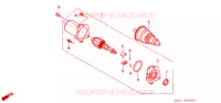DEMARREUR pour Honda TACT 50 STAND-UP de 1994