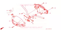 GUIDON   CARENAGE pour Honda TACT 50 STAND-UP de 1994