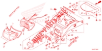 FEU ARRIERE (3) pour Honda SHADOW VT 750 PHANTOM ABS de 2024