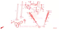 ARBRE A CAMES   SOUPAPE pour Honda FOURTRAX 520 FOREMAN RUBICON 4X4 AT DCT EPS DELUXE de 2024