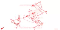 BRAS ARRIERE pour Honda FOURTRAX 520 FOREMAN RUBICON 4X4 AT DCT EPS DELUXE de 2024