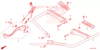 PEDALE   REPOSE PIED pour Honda FOURTRAX 520 FOREMAN RUBICON 4X4 AT DCT EPS DELUXE de 2024