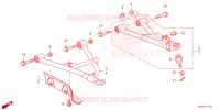 TRIANGLES AVANT pour Honda FOURTRAX 520 FOREMAN RUBICON 4X4 AT DCT EPS DELUXE de 2024
