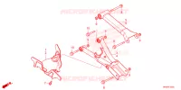 BRAS ARRIERE pour Honda FOURTRAX 520 FOREMAN RUBICON 4X4 AT DCT EPS de 2024
