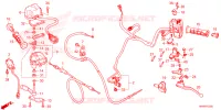 COMMODO   LEVIER   CABLE pour Honda FOURTRAX 520 FOREMAN RUBICON 4X4 AT DCT EPS de 2024