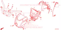 GUIDON pour Honda FOURTRAX 520 FOREMAN RUBICON 4X4 AT DCT EPS de 2024