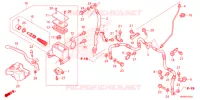 MAITRE CYLINDRE DE FREIN AVANT pour Honda FOURTRAX 520 FOREMAN RUBICON 4X4 AT DCT EPS de 2024