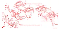 SUPPORT pour Honda FOURTRAX 520 FOREMAN RUBICON 4X4 AT DCT EPS de 2024