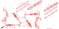 ARBRE A CAMES   SOUPAPE pour Honda VALKYRIE 1500 F6C de 1998