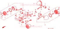 CLIGNOTANT pour Honda VALKYRIE 1500 F6C de 1998