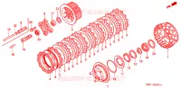 EMBRAYAGE pour Honda VALKYRIE 1500 F6C de 1998