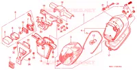 FEU ARRIERE pour Honda VALKYRIE 1500 F6C de 1998