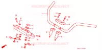 GUIDON   TE DE FOURCHE pour Honda VALKYRIE 1500 F6C de 1998