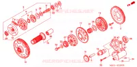 TRANSMISSION PRIMAIRE pour Honda VALKYRIE 1500 F6C de 1998