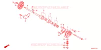 POMPE A HUILE pour Honda CRF 450 RX ENDURO de 2024