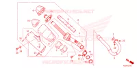 SILENCIEUX D'ECHAPPEMENT pour Honda CRF 250 RX de 2024