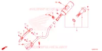 SILENCIEUX D'ECHAPPEMENT pour Honda CRF 125 F de 2024