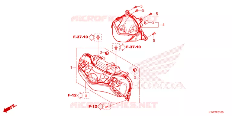 PHARE Honda SCOOTER 350 SH 2024  SH350ASR