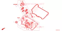 COUVRE CULASSE pour Honda AFRICA TWIN 1100 de 2024