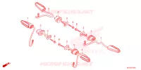 CLIGNOTANT pour Honda AFRICA TWIN 1100 de 2024