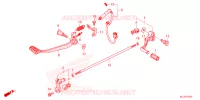 PEDALE pour Honda GL 1800 GOLD WING DCT de 2024