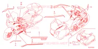 AUTOCOLLANTS pour Honda GL 1800 GOLD WING de 2024