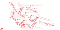 GUIDON   TE DE FOURCHE pour Honda GL 1800 GOLD WING TOUR DCT AIRBAG de 2024