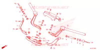 GUIDON   TE DE FOURCHE pour Honda GL 1800 GOLD WING TOUR DCT, NAVI, AIRBAG de 2024