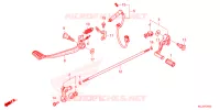 PEDALE pour Honda GL 1800 GOLD WING TOUR DCT AIRBAG de 2024
