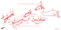 COUVERCLES LATERAUX pour Honda GL 1800 GOLD WING TOUR DCT, NAVI, AIRBAG de 2024