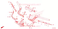 GUIDON   TE DE FOURCHE pour Honda GL 1800 GOLD WING TOUR DCT, NAVI, AIRBAG de 2024