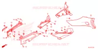 COUVERCLES LATERAUX pour Honda GL 1800 GOLD WING TOUR DCT de 2024