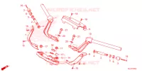 GUIDON   TE DE FOURCHE pour Honda GL 1800 GOLD WING TOUR DCT de 2024