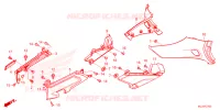 COUVERCLES LATERAUX pour Honda GL 1800 GOLD WING TOUR de 2024