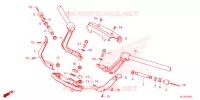 GUIDON   TE DE FOURCHE pour Honda GL 1800 GOLD WING TOUR de 2024
